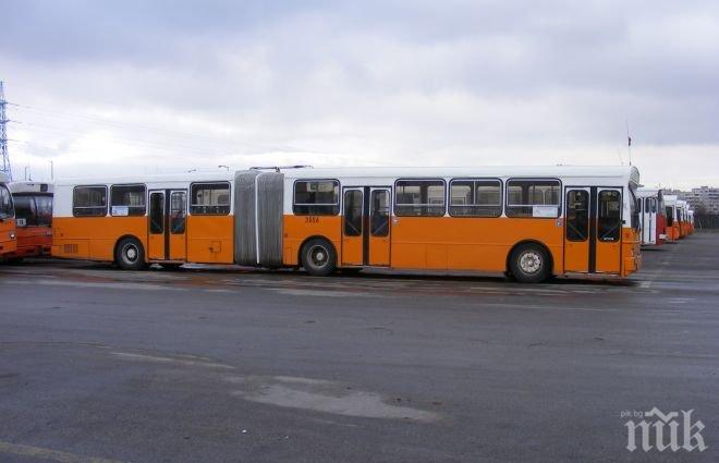 Променя се частично маршрутът на автобусна линия №100 в кв. „Бенковски“ 