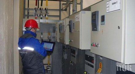 обновиха част оборудването възлова елстанция русе