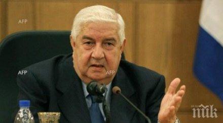 сирия приветства желанието франция сътрудничество борбата