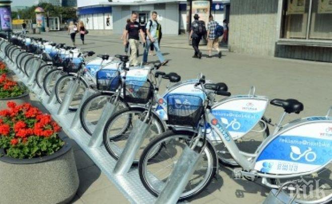 Общинските велосипеди в София ще имат GPS и уникален дизайн, за да се осигури сигурността им