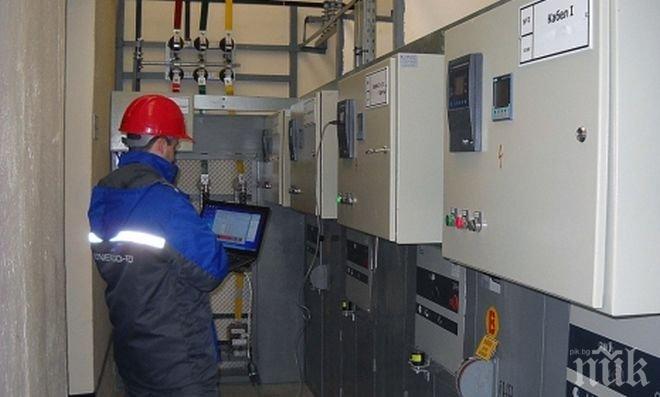 Обновиха част от оборудването във възлова ел.станция в Русе