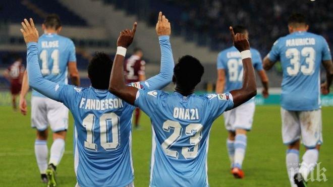 Лацио и Сент Етиен на 1/16-финалите в Лига Европа 