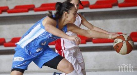 баскетболистките дунав пребиха нса