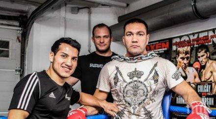 вързаха кобрата вериги ринга снимка