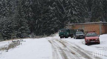 снежно утро северозападна българия