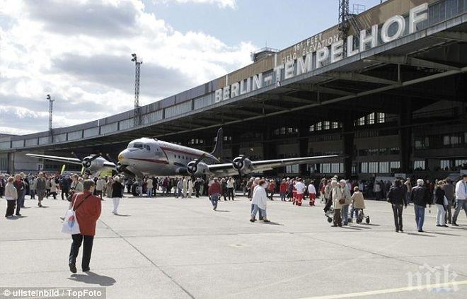 Берлинският Сенат реши да използва историческото летище Темпелхоф като подслон за бежанци