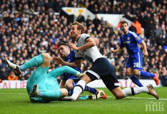 Тотнъм подобри собствен рекорд, но не успя да бие Челси
