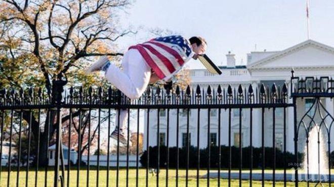 Джедай взел на абордаж Белия дом