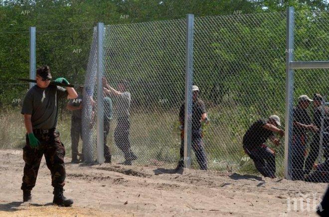 Македония започна заграждане на заграждение по границата с Гърция
