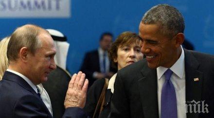 путин обама разговаряха минути основена