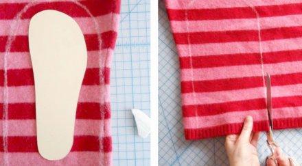 една мадама имала луда гениална идея разровила гардероба стари пуловери направила тях нещо уникално