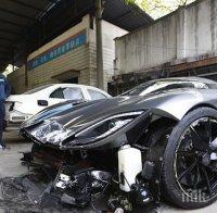 Пиян шофьор разби суперавтомобил за 4 млн. долара