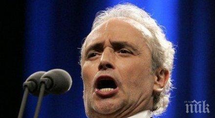 хосе карерас казва сбогом българската публика прощален концерт
