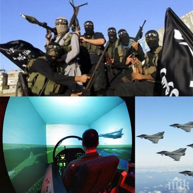 Заплахата се увеличава! Ислямска държава създава армия от летци, обучени с най-модерни авиационни тренажори