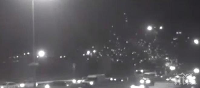 Охранителна камера заснела кадри от експлозията в Истанбул (видео)