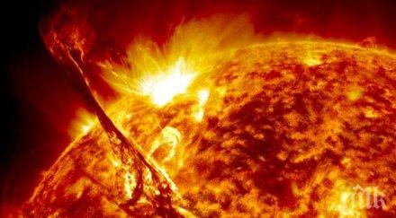 черна прогноза свръхмощни изригвания слънцето разрушат земята