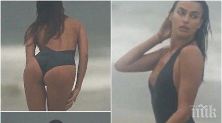 става горещо вижте сочните форми тигрицата ирина шейк снимки видео