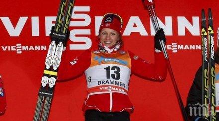 норвегия спечели щафетата жените