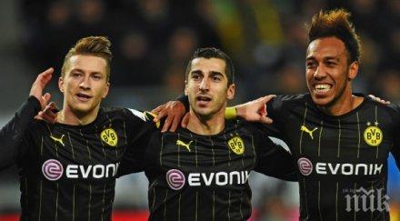 дортмунд върна интригата германия