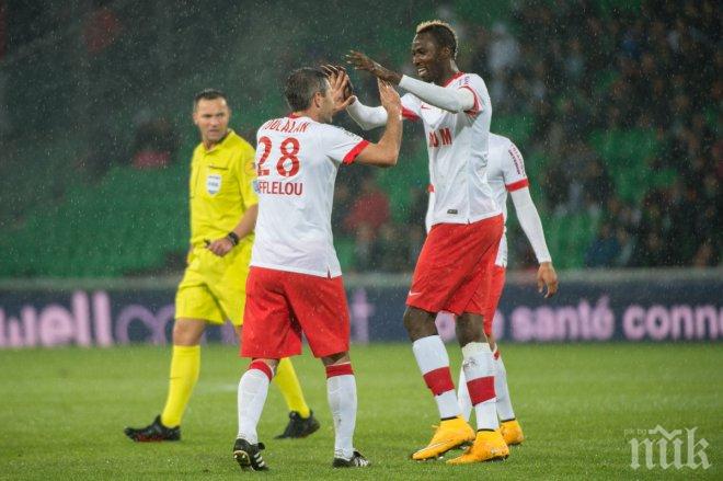 Късни голове на Траоре донесоха успех на Монако