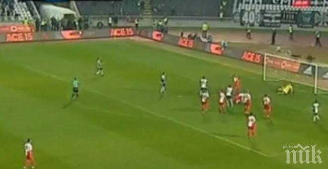 Партизан падна от Войводина, Божинов с пропуск от 7 метра и свада с противник