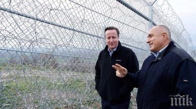 Дейвид Камерън беше предупреден да не толерира насилието по българската граница