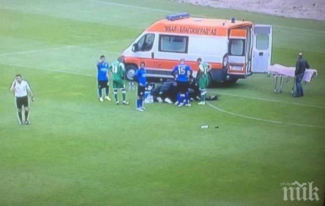 Станчев е невредим след сблъсъка с Маркиньос, няма да остава в болница