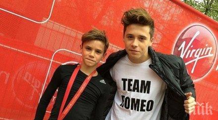 бекъм бях смесени чувства ромео каза иска играе футбол