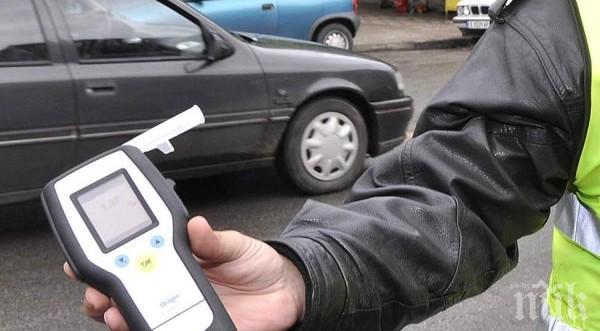 Шофьор с 2,04 промила алкохол хванаха в Разград
