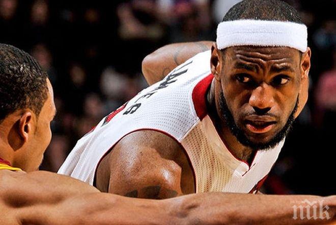 Леброн Джеймс подписа пожизнен контракт с Найк