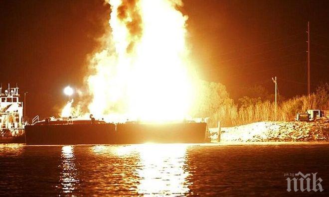 Взрив е избухнал при ремонт на кораб в Санкт Петербург