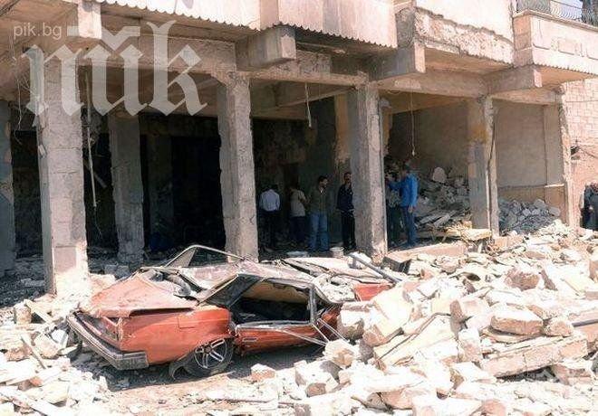 Кола-бомба се е взривила пред руското консулство в Алепо 