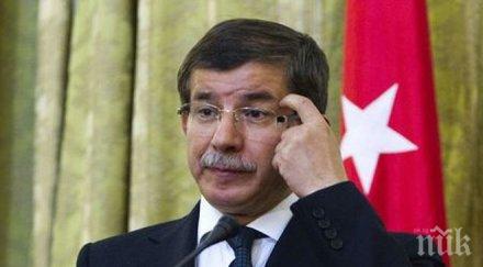 давутоглу обвини русия етническо прочистване сирия