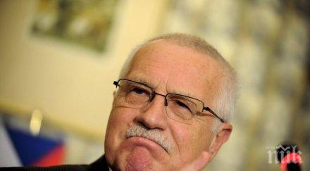 вацлав клаус елитът цели унищожаването националностите