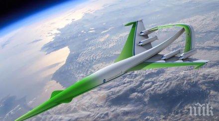 nasa разработва тихи свръхзвукови самолети