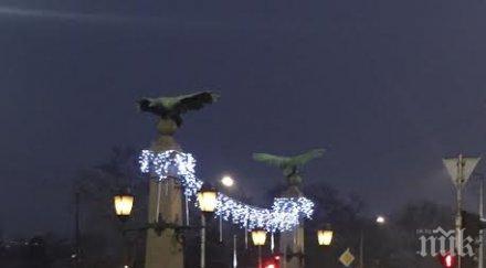 орлов мост грейна падащи коледни звезди