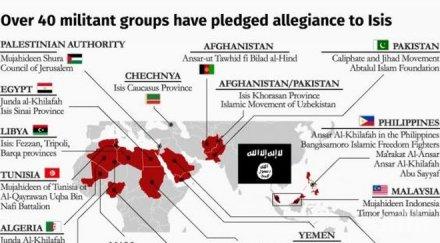 independent карта подкрепата ислямска държава
