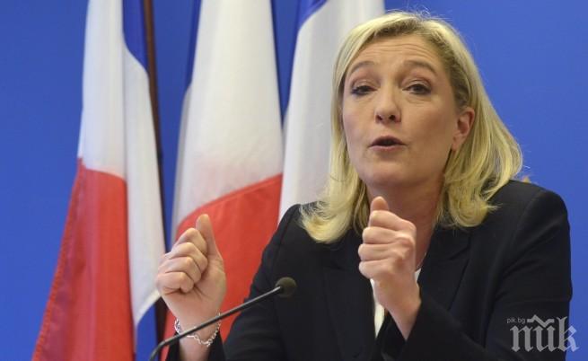 Льо Пен: Успехът на фронта е въстание срещу политическата върхушка