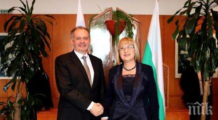 цецка цачева андрей киска обсъдиха възможностите задълбочаване сътрудничеството българия словакия