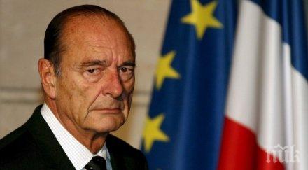бившият френски президент жак ширак хоспитализиран