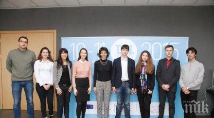 ева паунова отличи млади таланти представят новото поколение български изследователи европейския парламент 2016