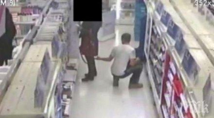 полицията издирва мъж снимал полите жени аптеки