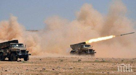 масиран обстрел алепо загинали цивилни граждани