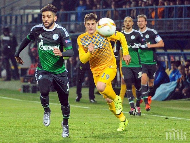 Бивш играч на Лудогорец с асистенция при успех на Шалке 04