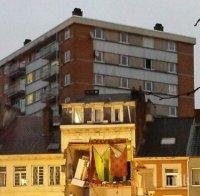 14 души пострадаха при мощната експлозия, разтърсила Белгия