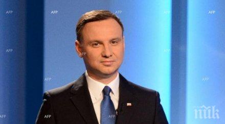 президентът полша посети украйна