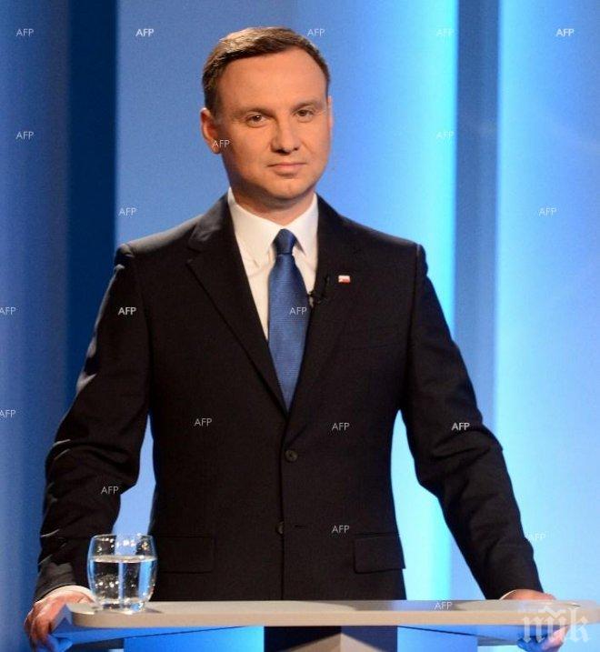 Президентът на Полша ще посети Украйна