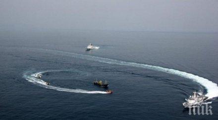 черно море руски катери принудили турски кораб промени маршрута