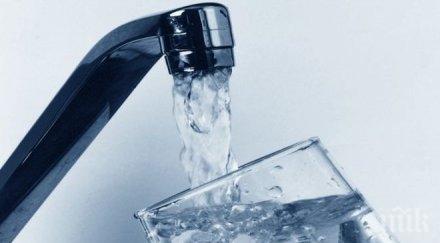 без вода части столицата