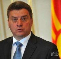 Македонският президент ще се срещне с Туск и Николич в Брюксел